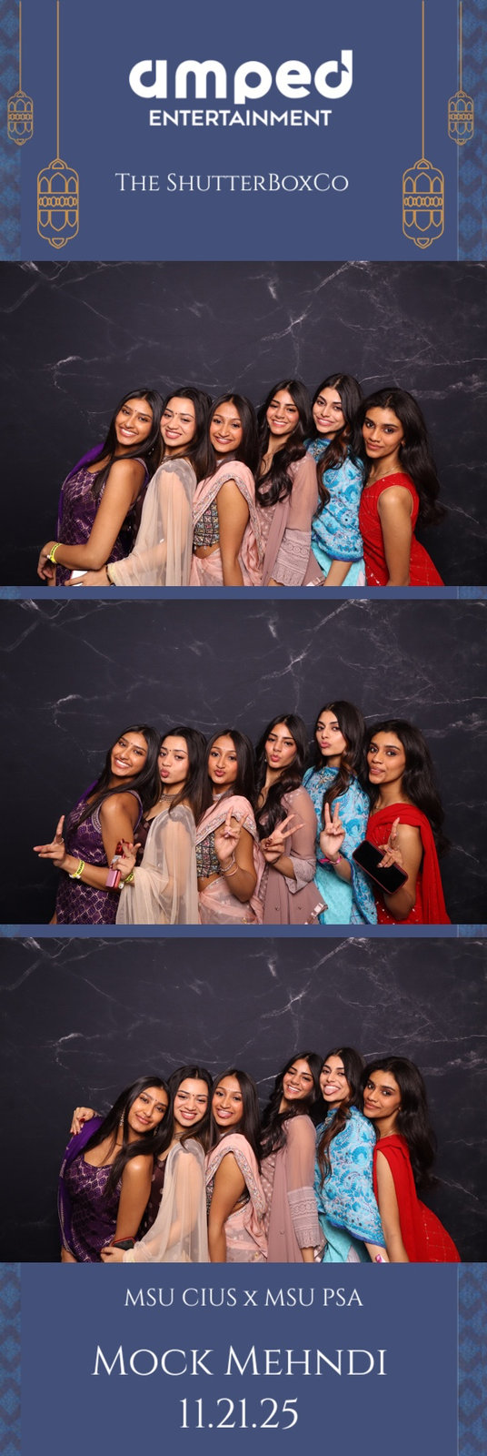 Custom photo booth print strip from a past event, 1 of 8