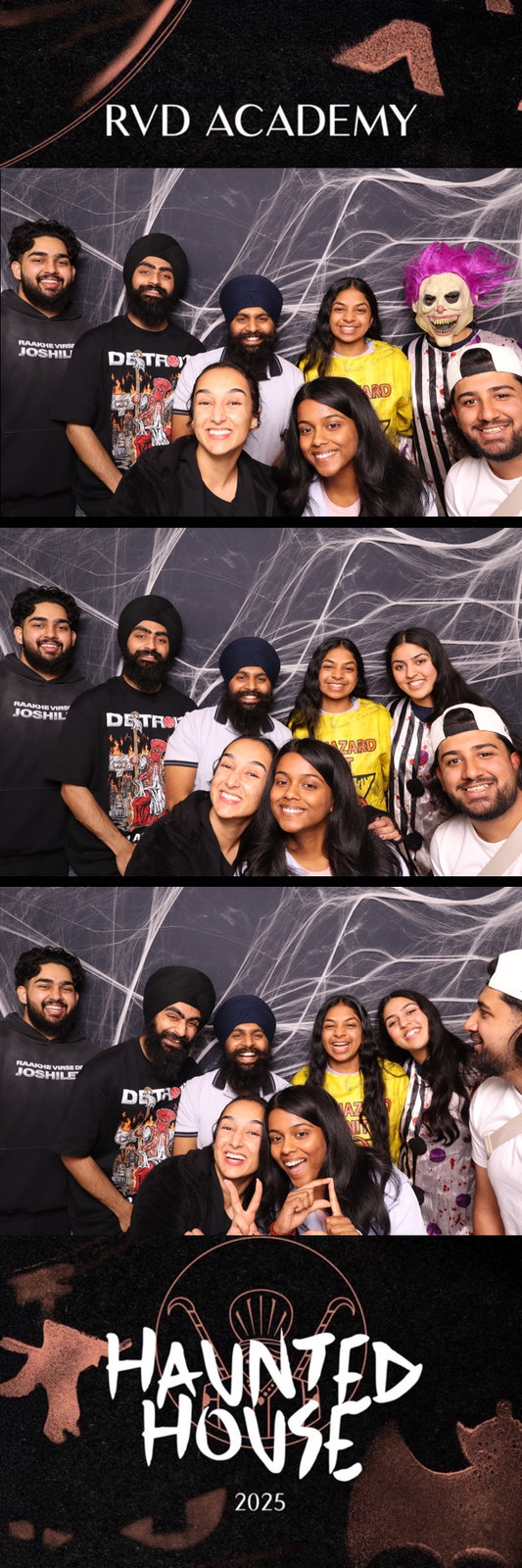 Custom photo booth print strip from a past event, 2 of 8