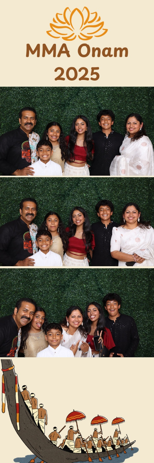Custom photo booth print strip from a past event, 5 of 8