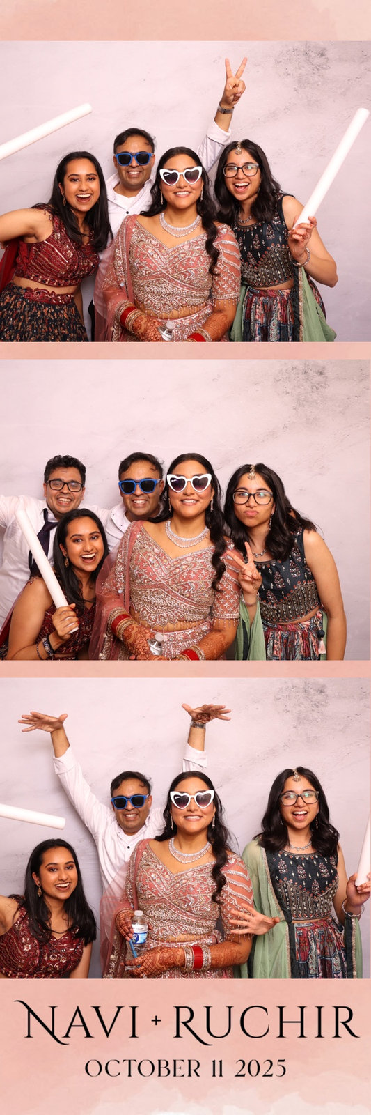 Custom photo booth print strip from a past event, 6 of 8